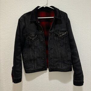 POLO Reversible Denim-Flannel Trucker Jacket